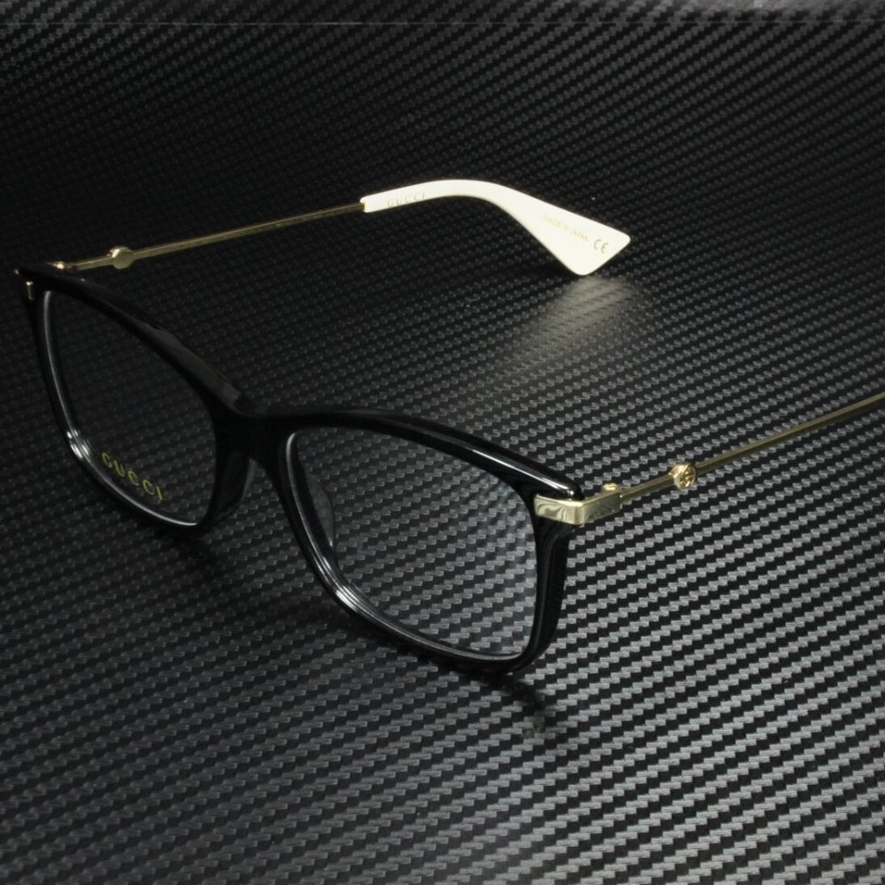 Gucci Gold White 54mm Eyeglasses